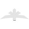 Ekena Millwork Davenport Architectural Grade PVC Gable Bracket, 60"W x 22 1/2"H x 4"D x 6"F, 9/12 Pitch GBP060X23X0406DAV00 - alternate 3